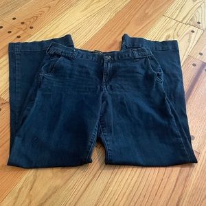Banana Republic factory dark wash trouser jeans size 10
